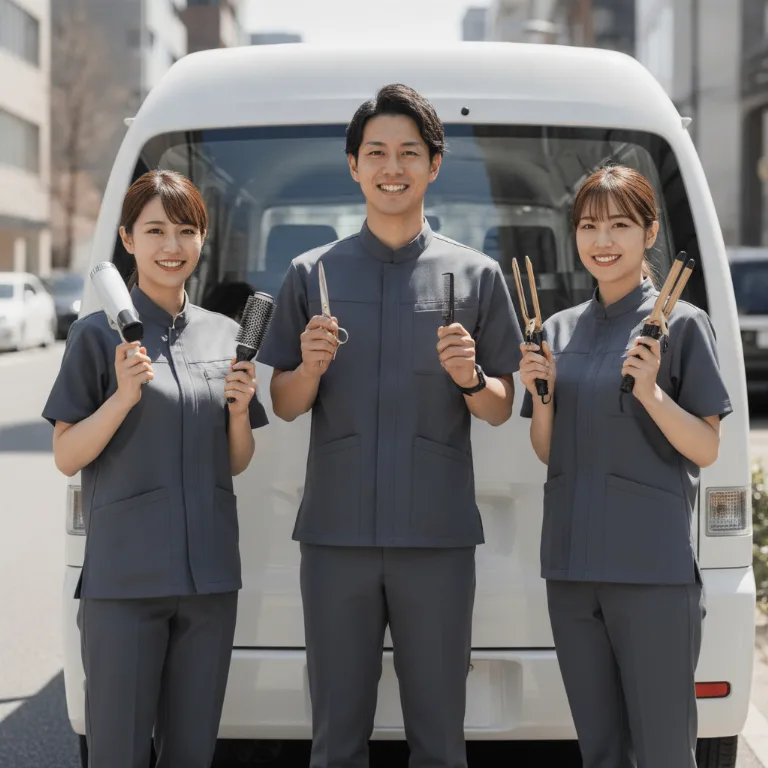 高級美容室 のチーム: Izumisano